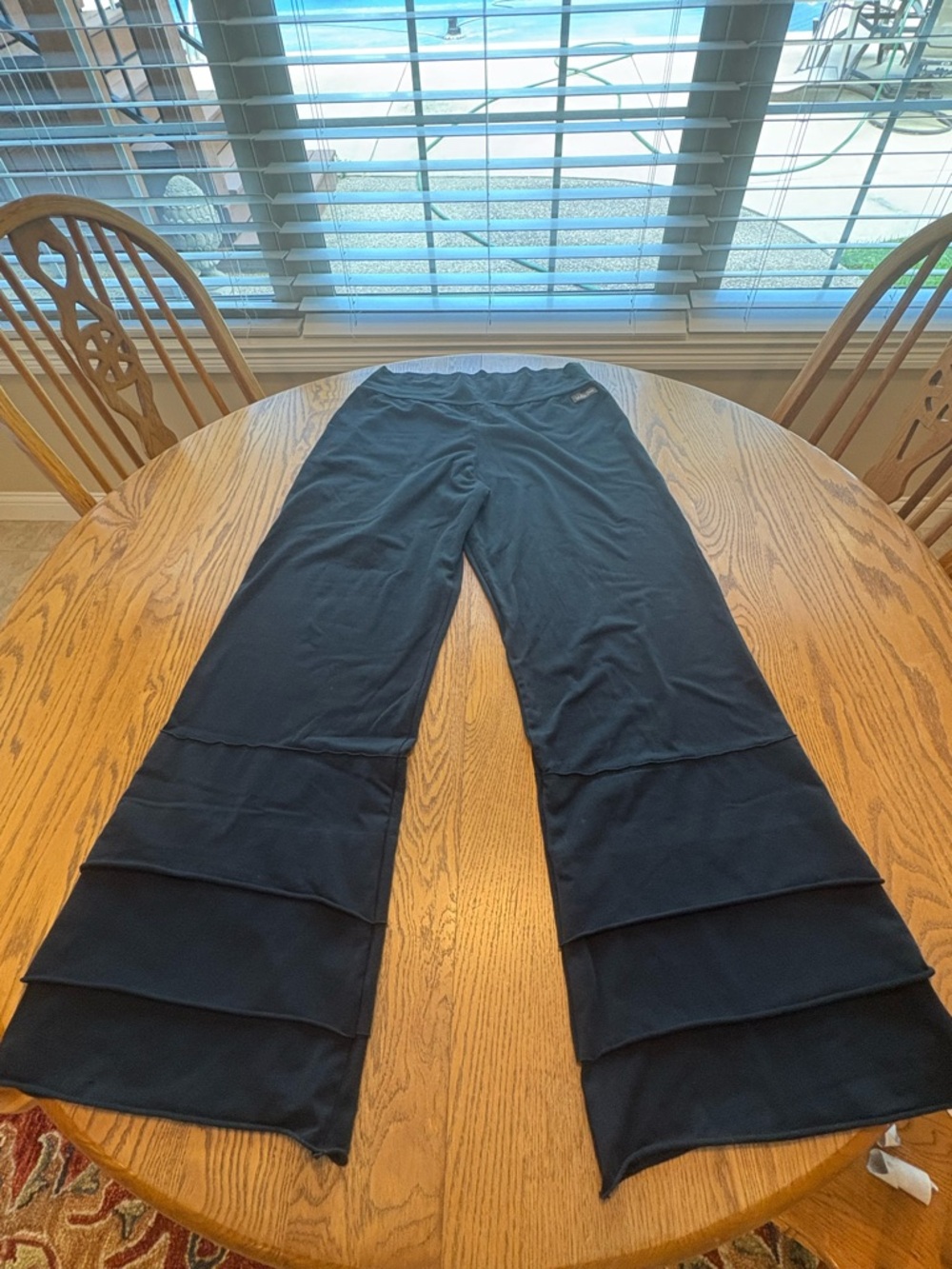 Matilda Jane Finn Casual Yoga Pants Womens XL Black